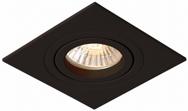 Светильник врезной Light Prestige LP-2780/1RS BK, 50Вт, GU10, черный