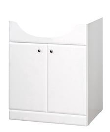 Шкаф для раковины Riva, белый, 35.6 x 66 см x 80 см