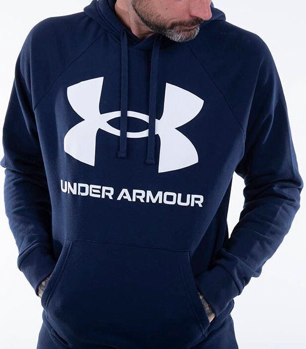 Kampsun, meestele Under Armour Rival Fleece Big Logo Hoodie, sinine, L