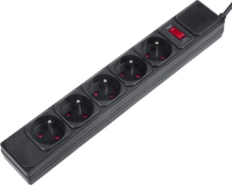 Maclean Power Strip MCE219 1.5m Black