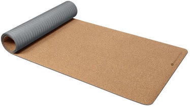 Ecowellness Gymnastic Mat 183x61cm Grey/Brown