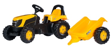 Авто и мото педали Rolly Toys Kid JCB Tractor & Trailer Yellow 012619