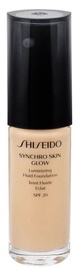 Tonālais krēms Shiseido Synchro Skin Glow G2 Golden, 30 ml