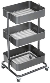 Songmics Rolling Cart Grey
