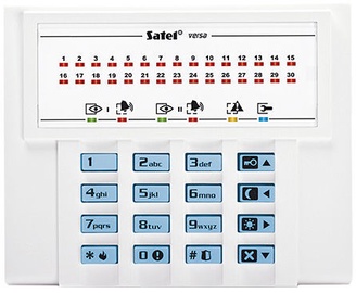 Пульт управления сигнализации Satel VERSA-LED-BL, LED, белый