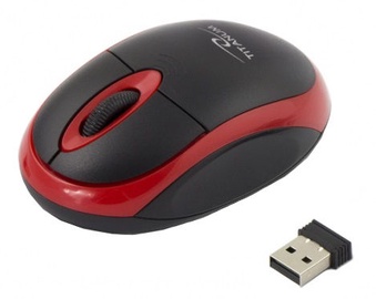 Esperanza Titanum Vulture Wireless Optical Mouse Red