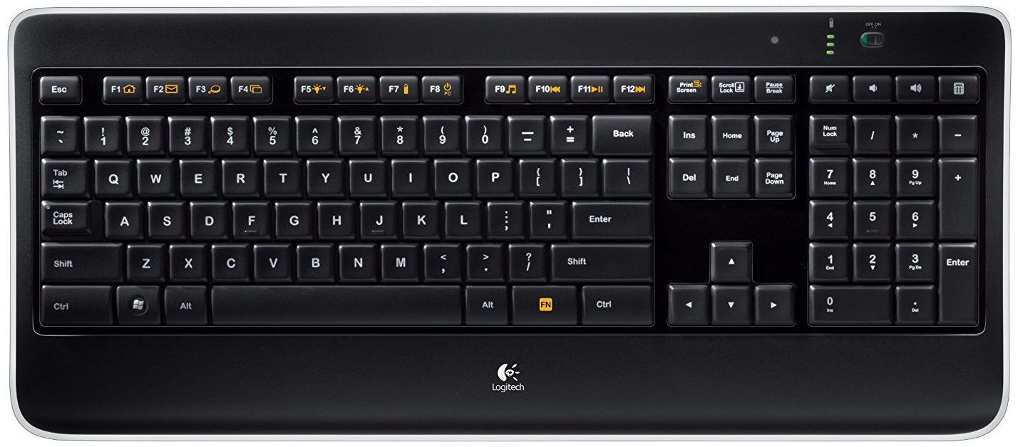 logitech laptop keyboard and mouse