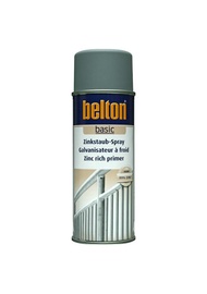 Краски в аэрозоле Belton Basic, жаропрочные, серый, 0.4 л