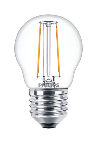 Лампочка Philips LED, холодный белый, E27, 2 Вт, 250 лм