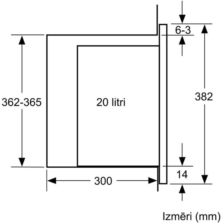 Встроенная микроволновая печь Bosch BFL520MS0