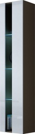 Cama Meble Vigo New Shelf Unit Latte/White Gloss