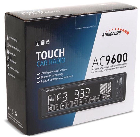 Automobilinė magnetola Audiocore AC9600W