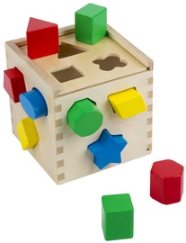 Melissa & Doug Shape Sorting Cube Classic Toy 10575