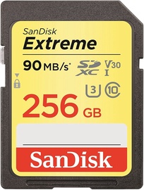 SanDisk 256GB Extreme SDXC UHS-I U3 Class 10