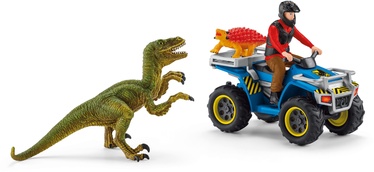 Schleich Dinosaurs Quad Escape From Velociraptor 41466