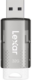 USB atmintinė Lexar S60, juoda, 32 GB