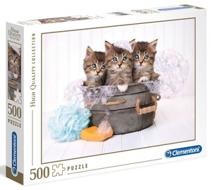 Пазл Clementoni High Quality Kittens and Soap, 49 см x 36 см