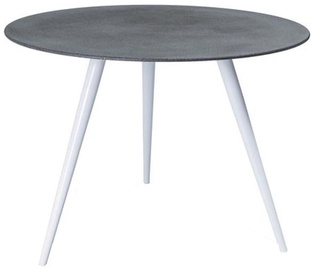 Pusdienu galds Signal Meble Evita Grey Stone, 1000x1000x760 mm