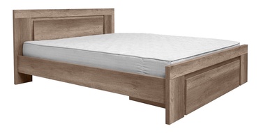 Lova Black Red White Anticca Monument Oak, 160 x 200 cm
