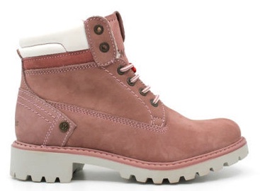 Wrangler Creek Fur Leather Winter Boots Winter Rose Light Pink 41