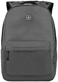 Mugursoma Wenger Photon Laptop Backpack 605033 Grey, melna/pelēka, 14"
