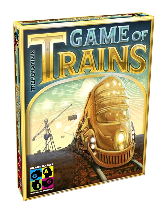 Stalo žaidimas Brain Games Game Of Trains