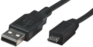 Manhattan Cable USB to USB-micro Black 5m