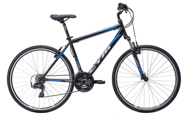 Dviratis CTM Streem 19" 28" Black Blue 18
