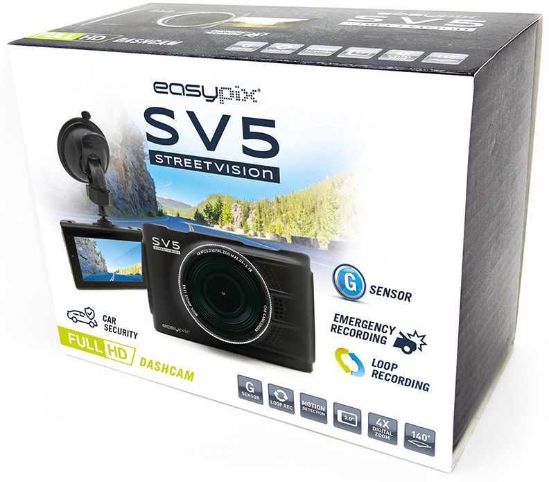 Видеорегистратор Easypix Street Vision SV5 21001 Dashcam