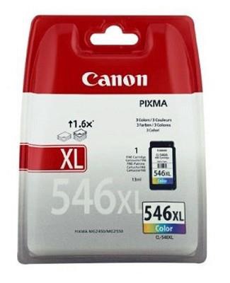 Rašalinio spausdintuvo kasetė Canon CL-546X, mėlyna/raudona/geltona/įvairių spalvų