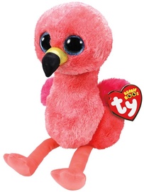 Mīkstā rotaļlieta TY Beanie Boos Gilda Flamingo 37262, rozā, 24 cm