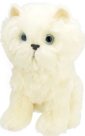 Mīkstā rotaļlieta Wild Planet Persian Cat, balta, 25 cm