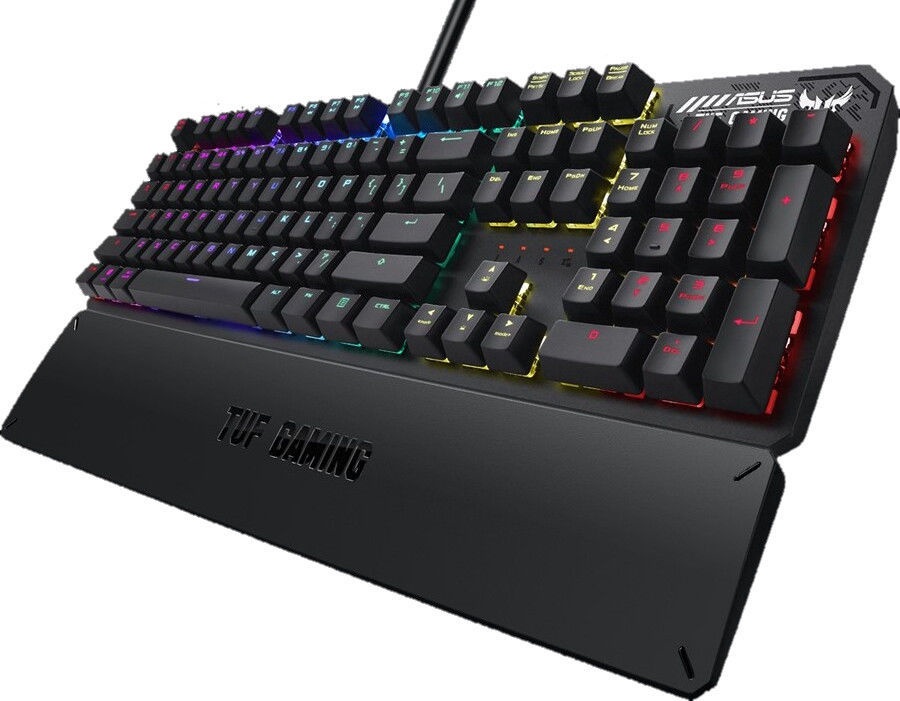 asus tuf gaming k3 rgb brown switch