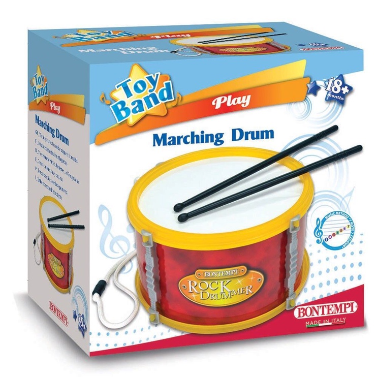 Laste trumm Bontempi Marching Drum 502542