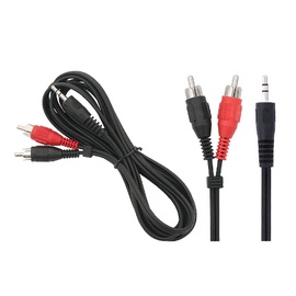 LAIDAS 3,5MM M/2 RCA M 1,8M 91-294 BLOW