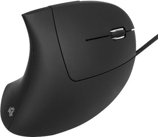 iBOX FIN Ergonomic Mouse Black
