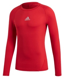 Adidas Alphaskin Sport Long Sleeve Top CW9490 Red L