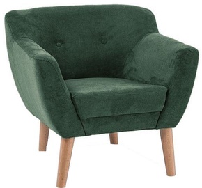 Fotelis Signal Meble Bergen 1 Green, 78x54x76 cm