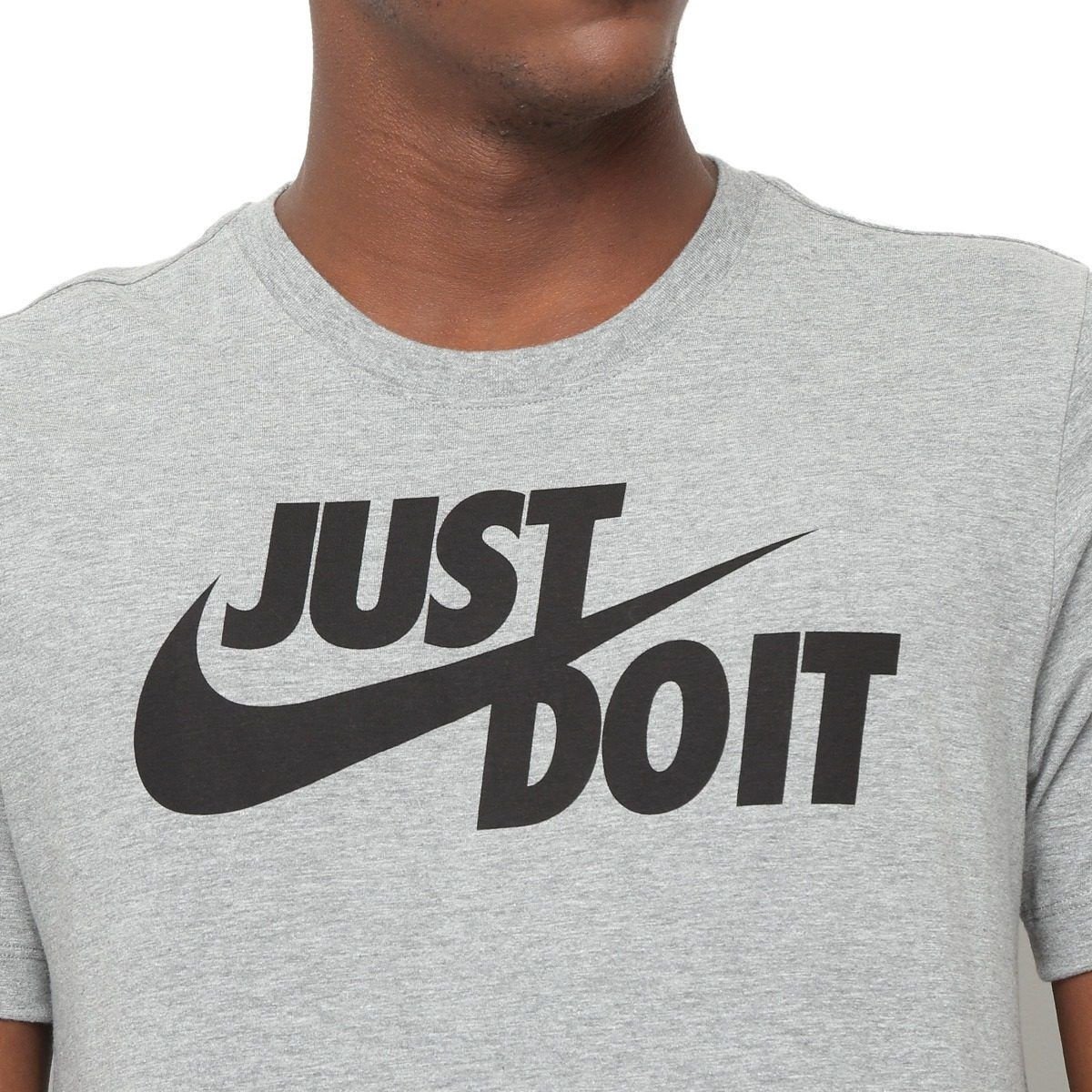 grey just do it shirt