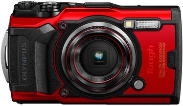 Olympus Tough TG-6 Digital Camera Red