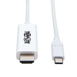 Адаптер Tripp Lite U444-006-H4K6WE, белый, 1.8 м