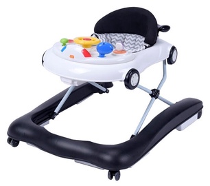 Ходунок BabyTrold Walker, белый/черный