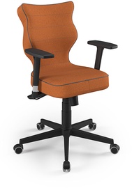 Entelo Nero Black Office Chair FC34 Orange