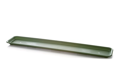 Puķu poda šķīvis Lamela 441, zaļa, 77 cm, 77 cm