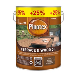 Древесное масло Pinotex Terrace Oil, ореховое дерево, 5 l