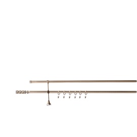 Karnīze Domoletti LK20GZ15/2, 300 cm, Ø 19 mm, zelta
