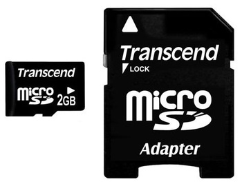 Atmiņas karte Transcend, 2 GB