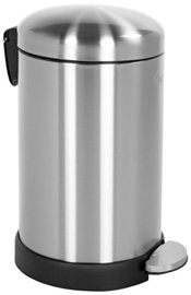 Sauber Round Waste Bin 12l Steel