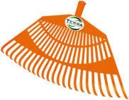 Terra HF-064 Leaf Rake 23T without Handle 540mm