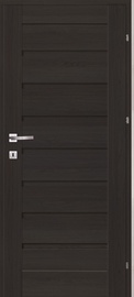 Полотно межкомнатной двери Classen Grena M1, левосторонняя, антрацитовый дуб, 203.5 x 74.4 x 4 см